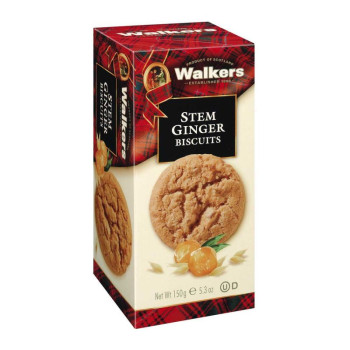 WALKERS Stem Ginger Biscuits