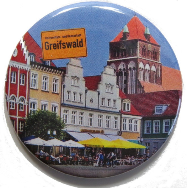 Flaschenöffner mit Magnet Greifswald Markt